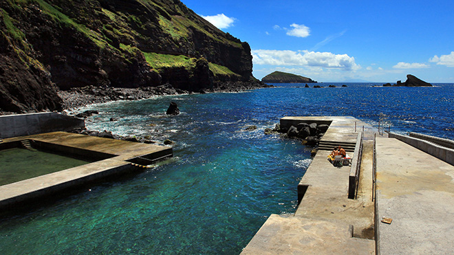 Piscinas do Carapacho - Ilha Graciosa