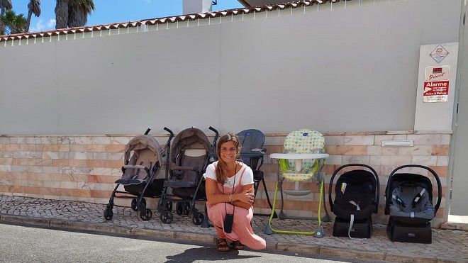 chicco next2me crib to rent in portugal - goBabygrow®