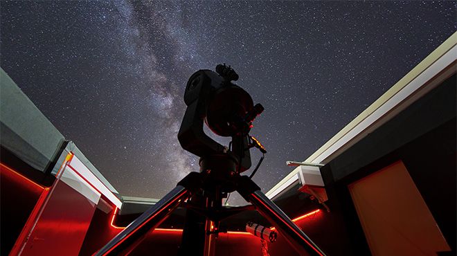 Observatório Dark Sky Alqueva 
Lugar Cumeada
Foto: Miguel Claro - Dark Sky® Alqueva