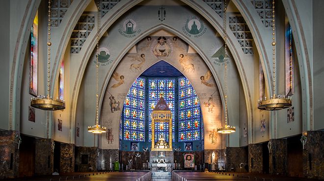 Igreja de Nossa Senhora de Fátima 
Plaats: Lisboa
Foto: CML | DMC | DPC | José Vicente 2018