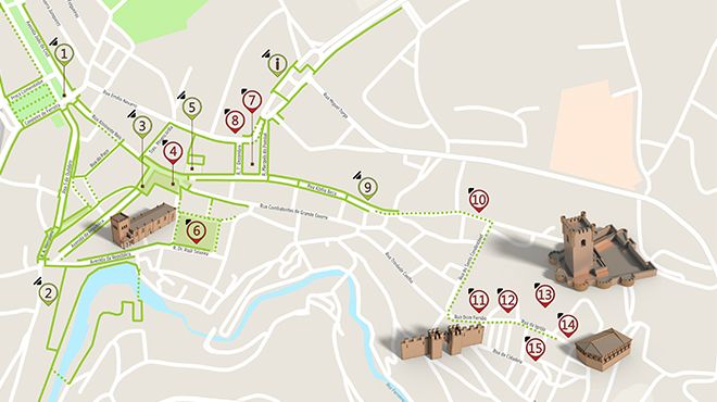 Mapa de Bragança - itinerário turístico acessível 
写真: ICVM