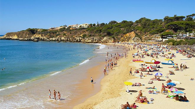 Praia Da Oura Www Visitportugal Com