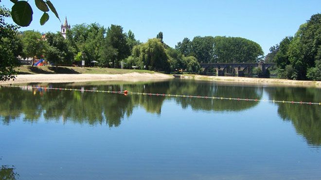 Praia fluvial do Rio Lima