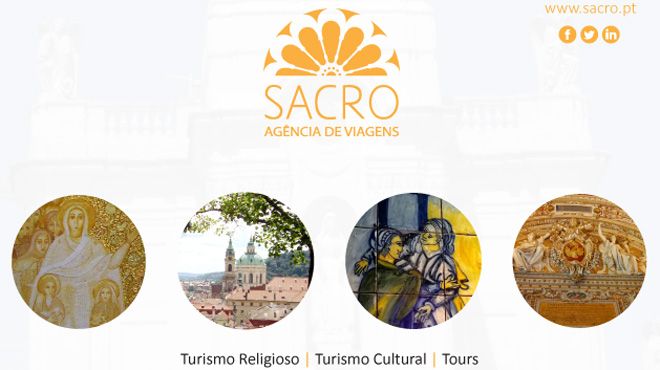 Sacro Viagens
Place: Lisboa
Photo: Sacro Viagens Sacro Viagens
Place: Lisboa
Photo: Sacro Viagens