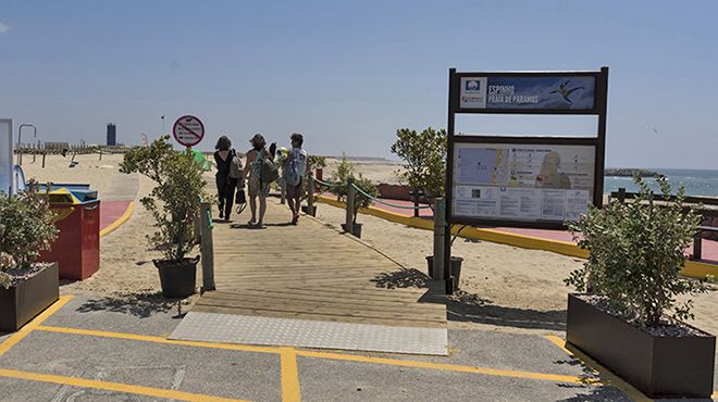 Praia de Paramos
Lugar Espinho
Foto: CM Espinho