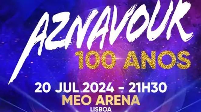 Aznavour 100 Years
Place: MEO Arena
Photo: DR