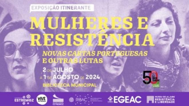 Mulheres e Resistência – Novas Cartas Portuguesas e Outras Lutas
場所: CM Estremoz
写真: DR