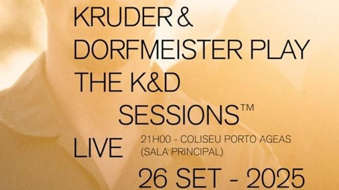 Kruder & Doremeister play the “K&D Sessions” Live
Local: Ticketline
Foto: DR Kruder & Doremeister play the “K&D Sessions” Live
Local: Ticketline
Foto: DR