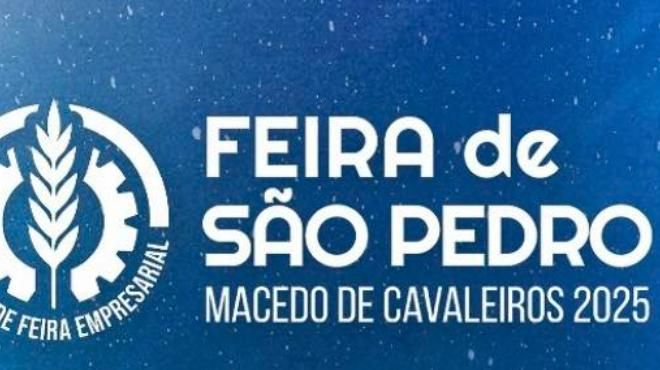 Feira de São Pedro – Macedo de Cavaleiros
Place: ACISMC - Associação Comercial Industrial e Serviços de Macedo de Cavaleiros
Photo: DR Feira de São Pedro – Macedo de Cavaleiros
Place: ACISMC - Associação Comercial Industrial e Serviços de Macedo de Cavaleiros
Photo: DR