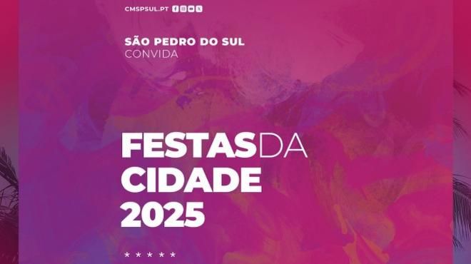 Festas da Cidade – São Pedro do Sul
Local: CM São Pedro do Sul
Foto: DR Festas da Cidade – São Pedro do Sul
Local: CM São Pedro do Sul
Foto: DR