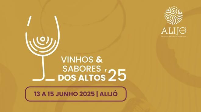 Feira dos Vinhos e Sabores dos Altos
Place: Câmara Municipal de Alijó
Photo: DR Feira dos Vinhos e Sabores dos Altos
Place: Câmara Municipal de Alijó
Photo: DR