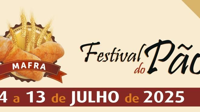Festival do Pão
Luogo: Câmara Municipal de Mafra
Photo: DR Festival do Pão
Luogo: Câmara Municipal de Mafra
Photo: DR