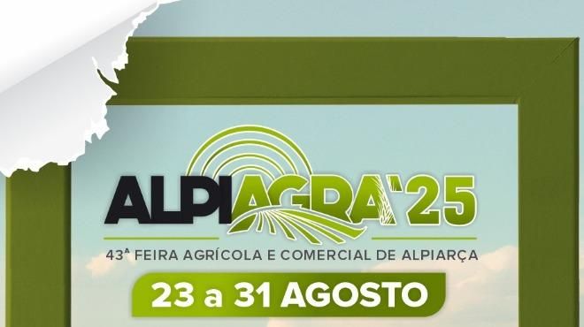 Alpiagra - Feira Agrícola e Comercial de Alpiarça
Ort: FB Alpiagra - Feira Agrícola e Comercial de Alpiarça
Foto: DR Alpiagra - Feira Agrícola e Comercial de Alpiarça
Ort: FB Alpiagra - Feira Agrícola e Comercial de Alpiarça
Foto: DR