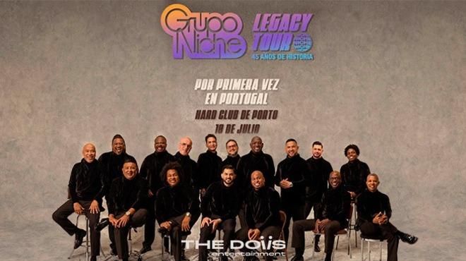 Grupo Niche
Lieu: https://ticketes.com/
Photo: DR Grupo Niche
Lieu: https://ticketes.com/
Photo: DR