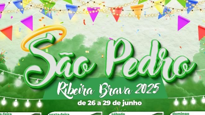 Festas de São Pedro – Ribeira Brava
Place: Câmara Municipal da Ribeira Brava
Photo: DR Festas de São Pedro – Ribeira Brava
Place: Câmara Municipal da Ribeira Brava
Photo: DR