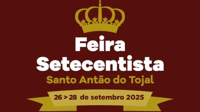 Feira Setecentista – Santo Antão do Tojal
Luogo: Junta de Freguesia de Santo Antão do Tojal
Photo: DR Feira Setecentista – Santo Antão do Tojal
Luogo: Junta de Freguesia de Santo Antão do Tojal
Photo: DR