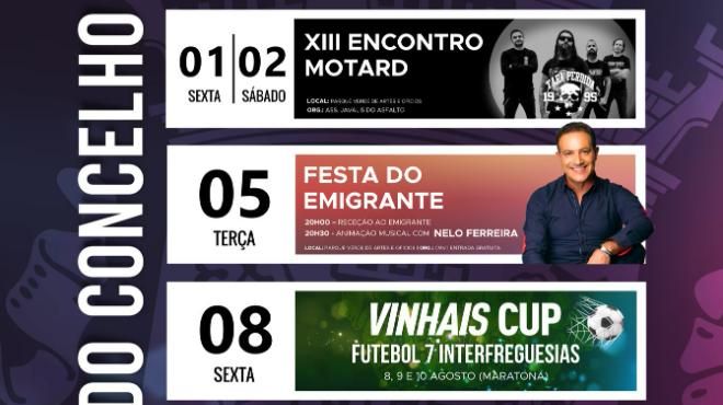 Festas da Vila e do Concelho de Vinhais
Place: Câmara Municipal de Vinhais
Photo: DR