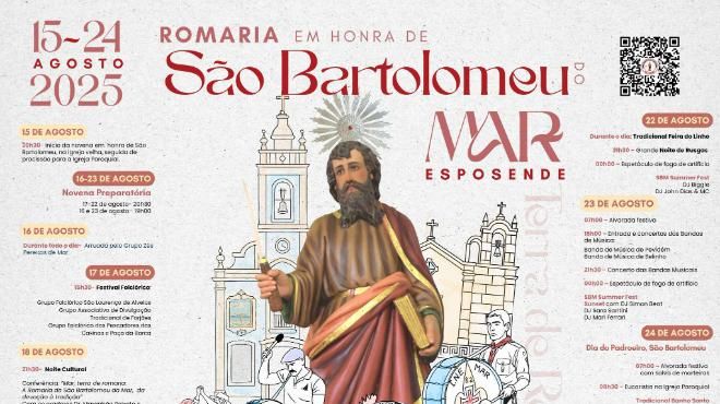 Romaria de São Bartolomeu do Mar
場所: Comissão de Festas de S. Bartolomeu do Mar
写真: DR Romaria de São Bartolomeu do Mar
場所: Comissão de Festas de S. Bartolomeu do Mar
写真: DR