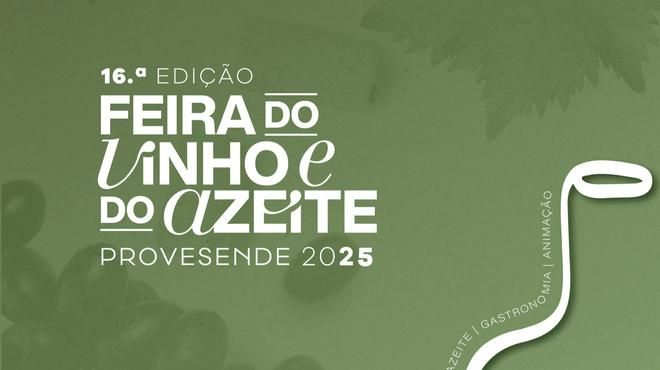 Feira do Vinho e do Azeite
Luogo: Câmara Municipal de Sabrosa
Photo: DR Feira do Vinho e do Azeite
Luogo: Câmara Municipal de Sabrosa
Photo: DR