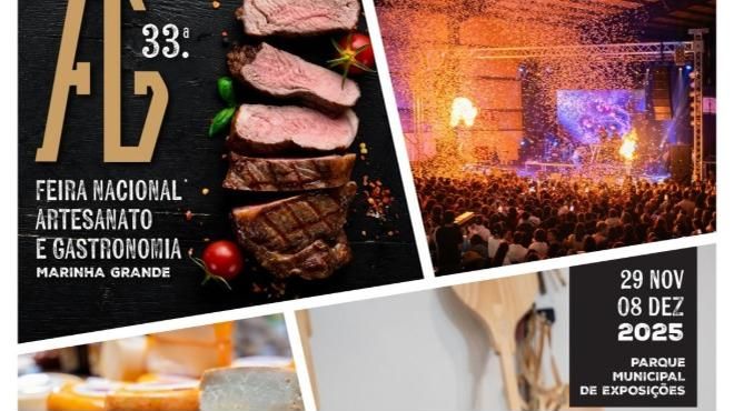 FAG – Feira Nacional de Artesanato e Gastronomia da Marinha Grande
Plaats: FB FAG
Foto: DR FAG – Feira Nacional de Artesanato e Gastronomia da Marinha Grande
Plaats: FB FAG
Foto: DR