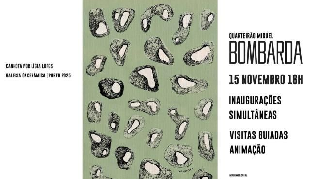 Inaugurações Simultâneas Miguel Bombarda
Lugar FB Inaugurações Simultâneas Miguel Bombarda
Foto: DR