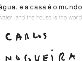 “água. e a  casa é o mundo” | Carlos Nogueira