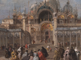 Venise à une fête au XVIIIe siècle