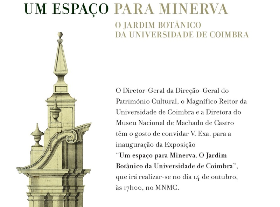 “Um espaço para Minerva. O Jardim Botânico da Universidade de Coimbra” | Exposição