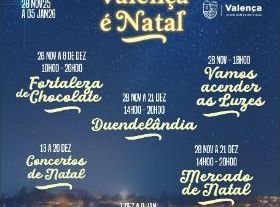 Valença ist Weihnachten