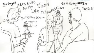 Urban Sketchers em Lisboa - José Louro 
照片: Lis Watkins