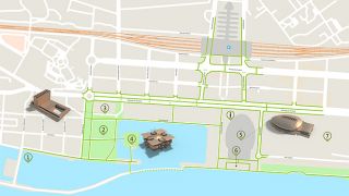 Mapa Lisboa - Parque das Nações - acessível