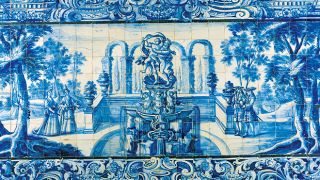 Painel de Azulejos
Luogo: Palácio Olhão
Photo: António Sacchetti Painel de Azulejos
Luogo: Palácio Olhão
Photo: António Sacchetti