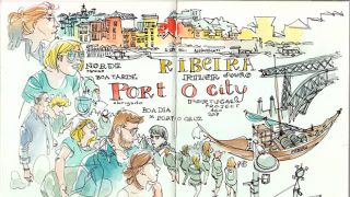 Urban Sketchers - Benedetta Dossi - Caves de Gaia
地方: Vila Nova de Gaia
照片: Benedetta Dossi