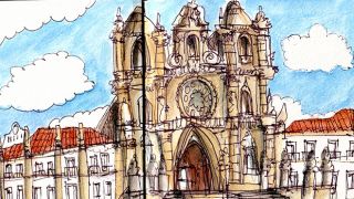 Urban Sketchers - Nelson Paciência - Mosteiro de Alcobaça 
地方: Alcobaça
照片: Nelson Paciência