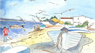 Urban Sketchers - Róisín - Praia do Farol
地方: Algarve
照片: Róisín Curé