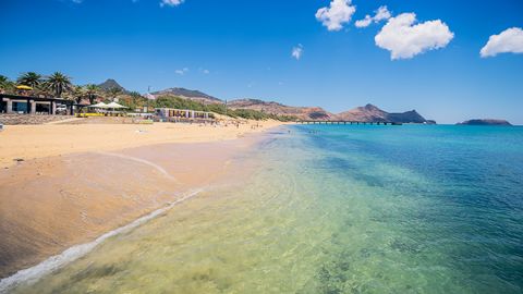Praia De Porto Santo Www Visitportugal Com