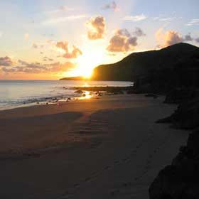 Praia Formosa場所: Ilha de Santa Maria - Açores写真: ABAE - Associação Bandeira Azul da Europa