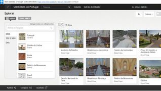 Visitas virtuais ao património português na Google