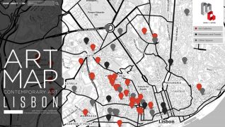 Lançamento do mapa de arte contemporânea da cidade de Lisboa