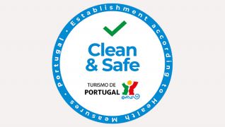 葡萄牙旅游局认证机构加盖“清洁与安全” (“Clean & Safe”) 印章