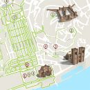 Mapa Lisboa - Rossio - acessível