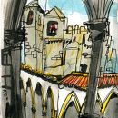 Urban Sketchers - Inma Serrano - Convento de Cristo
Ort: Tomar
Foto: Inma Serrano