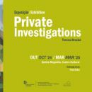 Private Investigations
地方: Quinta Magnólia – Centro Cultural
照片: DR