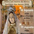 Festas de Nossa Senhora das Neves (Almeida)
場所: FB Festas Senhora das Neves
写真: DR
