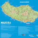 Mapa de la Isla de Madeira