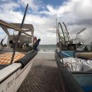 Barcos de pesca em Salema