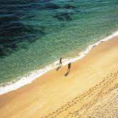 Walk on a west Algarve beach地方: Sotavento照片: Turismo do Algarve