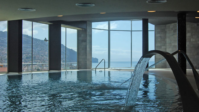 Indoor heated swimming pool from ©Four Views Baía Hotel _Funchal_Madeira